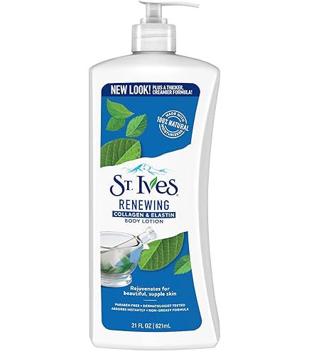 Amazon.com : St. Ives Skin Renewing Body Lotion Collagen Elastin